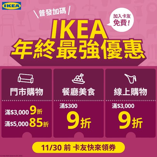 普發萬元IKEA加碼。（圖／品牌業者提供）