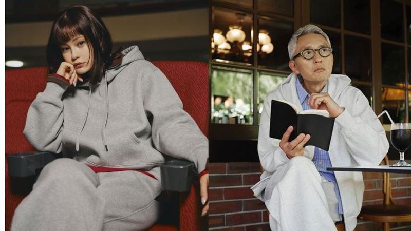 運動衫穿搭Swe潮日常　GU開創秋冬新風潮