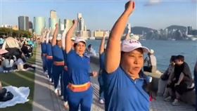 「暴走團」現在也在香港現身。（圖／翻攝自Threads @yonnielo）