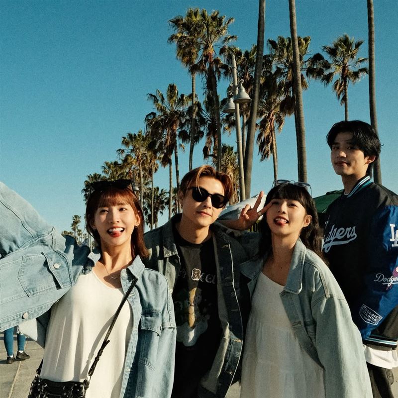 （左起）粿粿偷吃王子，簡廷芮與王品澔被外界質疑關係不單純。（圖／翻攝自簡廷芮IG）