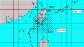 鳳凰將登陸！鄭明典：恐出現多個旋轉中心