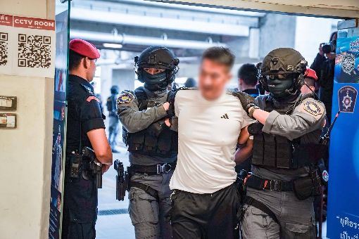 佘智江在緬甸克倫邦苗瓦迪地區打造「水溝谷亞太新城經濟特區」，即是「KK園區」前身。（圖／泰國皇家警察中央調查局提供）