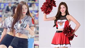 韓籍啦啦隊女神金海莉加盟領航猿。（圖／翻攝自IG @you_r_hr）