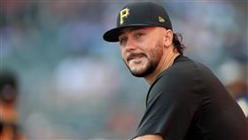 海盜狀元斯金斯（Paul Skenes）遭前隊友爆料想去洋基。（圖／美聯社／達志影像）