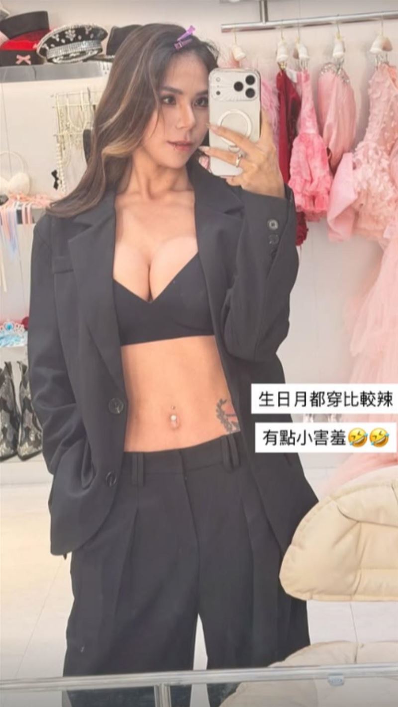 蕾菈在社群上分享一系列生日派對照片。(圖/翻攝自IG)