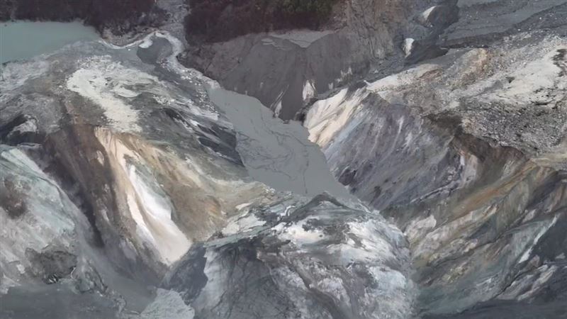 馬太鞍溪又新增堰塞湖!無人機空拍畫面曝