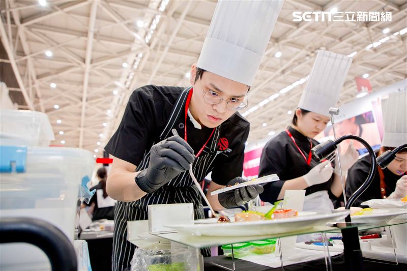 臺北國際廚藝挑戰賽登場。（圖／臺北國際廚藝挑戰賽提供）