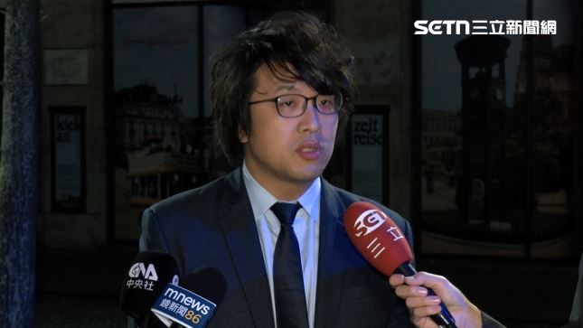 針對有報導稱林佳龍吳釗燮內鬥，沈伯洋在德國受訪表示，就他自己的觀察，合作還是比較多，鬥爭這事情有可能是捕風捉影。（圖／翻攝畫面）