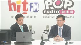 外交部長林佳龍接受《POP撞新聞》主持人黃暐瀚專訪（圖／《POP撞新聞》提供） 