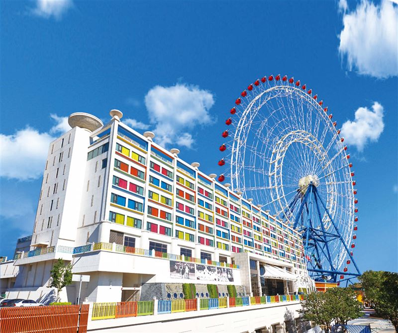 麗寶福容店三天兩夜雙人平日入住9,999元起，含兩日雙人早餐及麗寶樂園門票來搶客。（圖／福容大飯店連鎖提供）