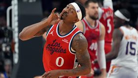 畢爾（Bradley Beal）打6場就整季報銷。（圖／美聯社／達志影像）