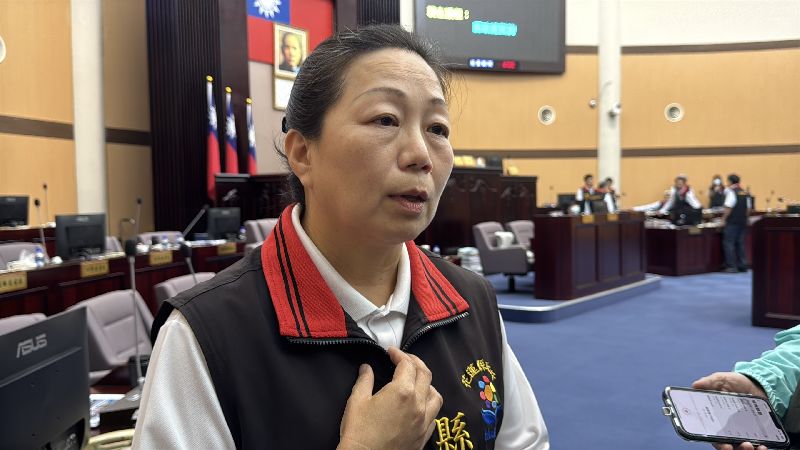 徐榛蔚針對對堰塞湖罹難者及失聯者表示，感到痛心，無論花蓮地方政府或中央，大家都盡心盡力，「這個我們致歉、責無旁貸」。（圖／中央社）