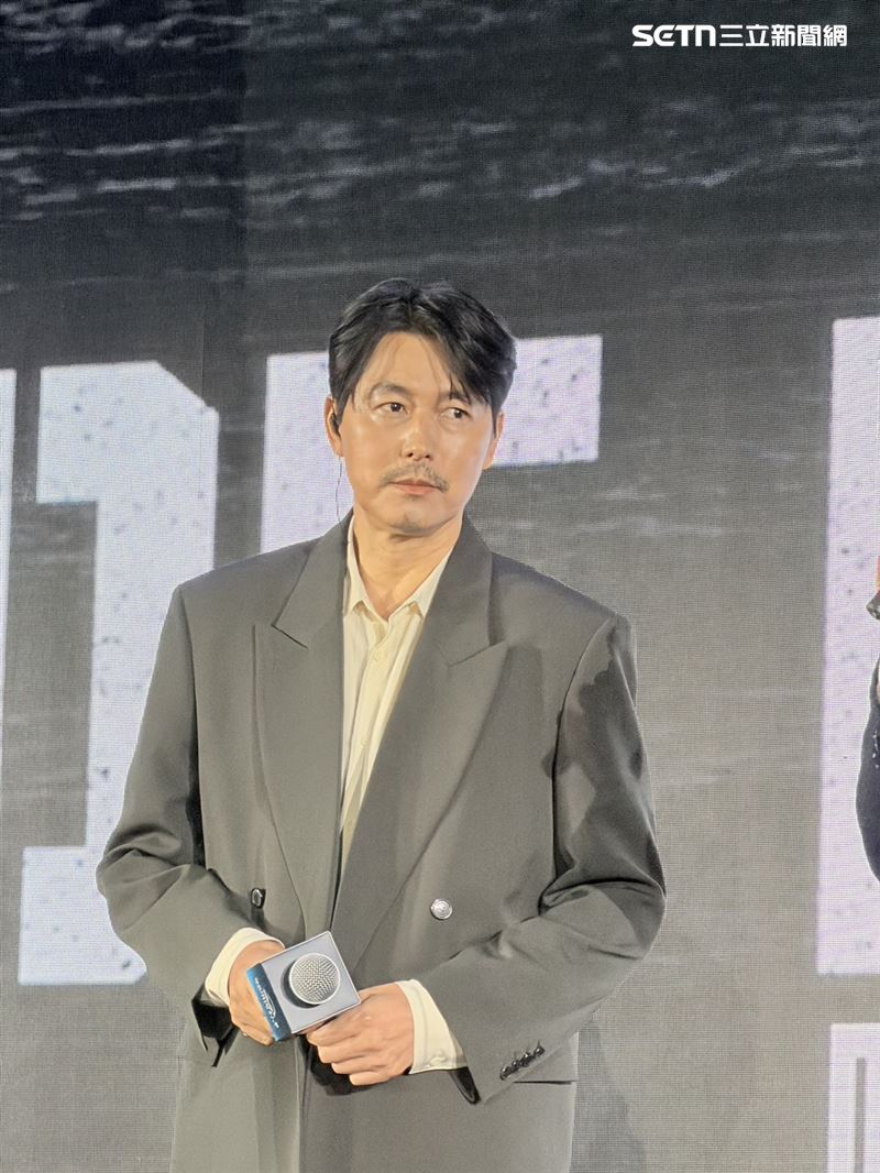 鄭雨盛主演《韓國製造》。（圖／記者王培驊攝影）