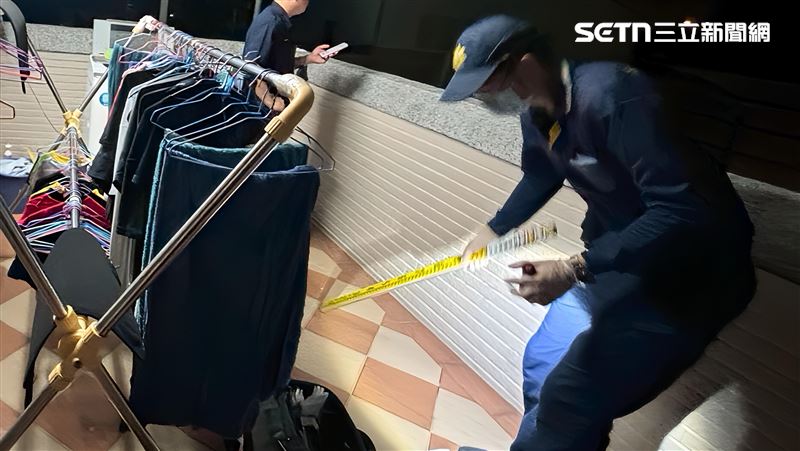 4歲男童就在這個陽台活生生被撞成植物人。（圖／翻攝畫面）