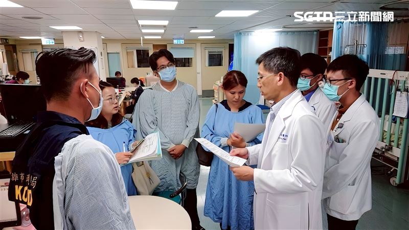 經專高醫兒保中心召集檢警及專家會議，確認為嚴重兒虐案件。（圖／翻攝畫面）