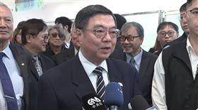 行政院長卓榮泰今（13）日下午出席114資訊月暨台灣教育科技展開幕典禮。（圖／翻攝畫面）