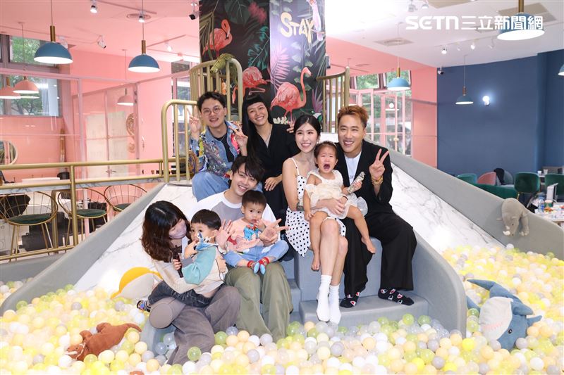 余祥銓和愛妻柔柔慶祝女兒兩歲生日，邀請藝人好友一起歡度。（圖／記者鄭孟晃攝影）