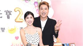 余祥銓和愛妻柔柔慶祝女兒兩歲生日，邀請藝人好友一起歡度。（圖／記者鄭孟晃攝影）