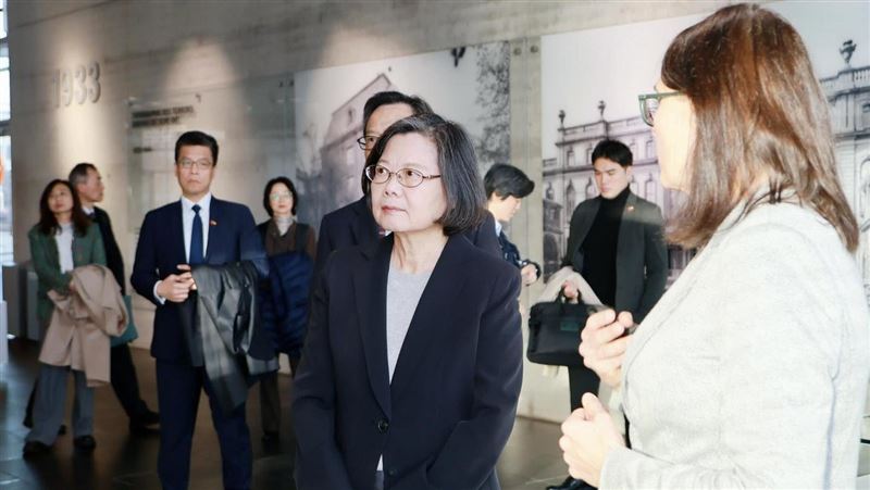 參訪柏林圍牆見證歷史　蔡英文最新發聲了