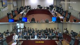 台北市府民政委員會專案報告提到輝達地上權（圖／台北市議會雲端影音）