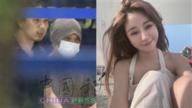 黃明志、謝侑芯。（圖／《中國報》提供、翻攝自謝侑芯IG）