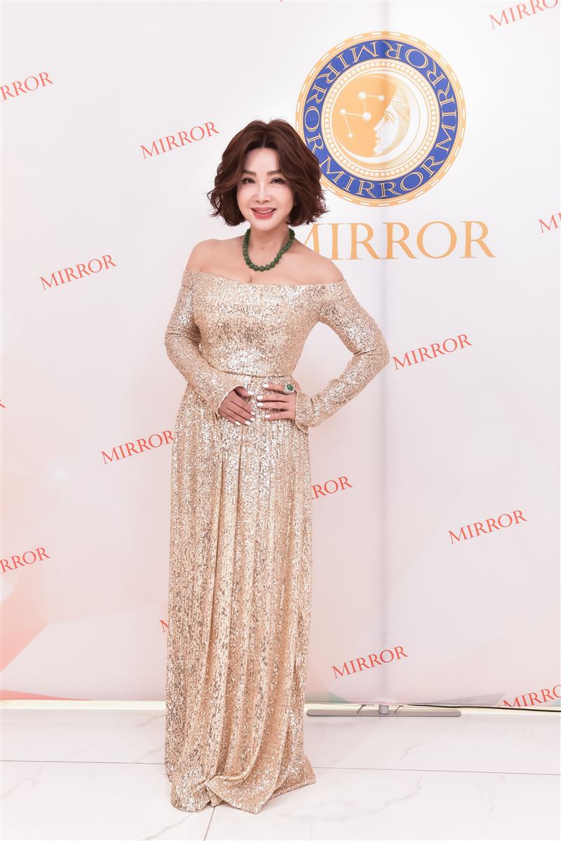 陳美鳳性感出席活動。（圖／MIRROR皇宣緣提供）
