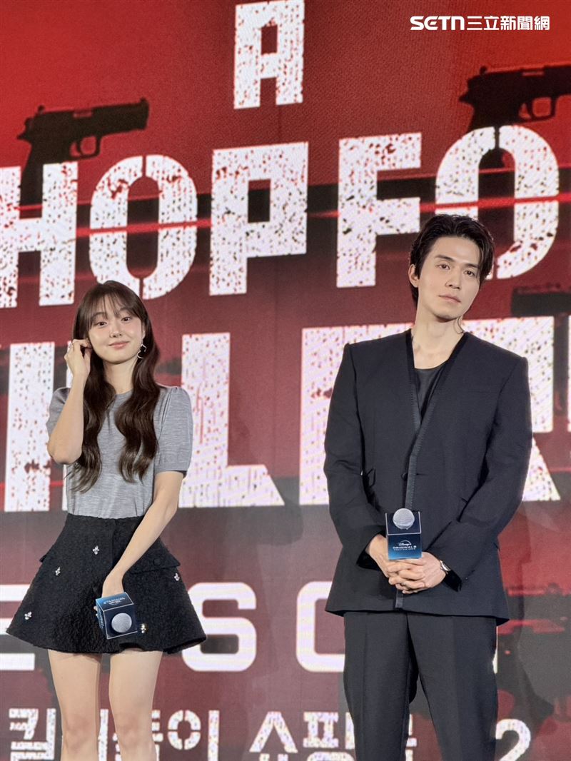 《殺人者的購物中心2》由李棟旭、金惠峻主演。（圖／記者王培驊攝影）