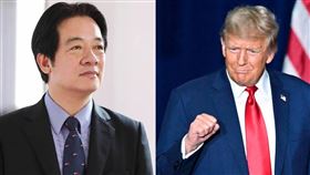 ▲美國即將進行匯率談判， 廠商需做好避險準備。（圖／翻攝自賴清德總統臉書、川普臉書）