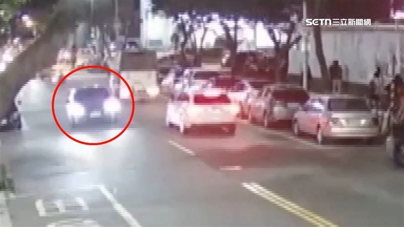 黑色轎車撞倒女騎士後，沒有報警就直接開走，40分鐘後才回到現場，儘管被驗出酒測值0.36，地檢署偵查後竟不起訴