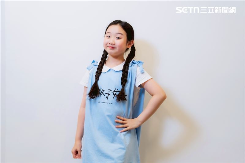 葉子綺接受《三立新聞網》專訪。（圖／記者趙于瑩攝影）