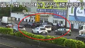 高雄,路段,事故,車道,車流,車禍,追撞,回堵,楠梓,國道（圖／翻攝自高公局網站） 