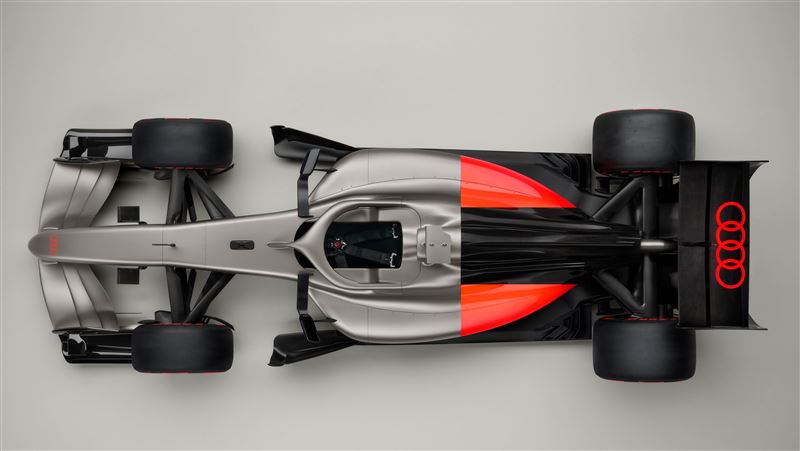 紅色四環上身！Audi新F1速度感爆棚