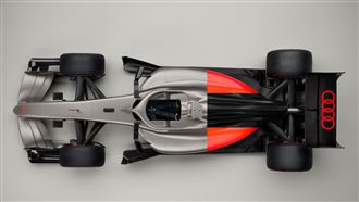 紅色四環上身！Audi新F1速度感爆棚