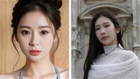 鄭家純揭露正妹PO文真相。（合成圖／翻攝自鄭家純臉書）