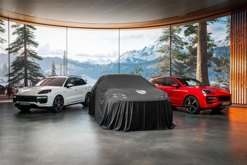 保時捷Cayenne Electric發表預告。（圖／PORSCHE提供）