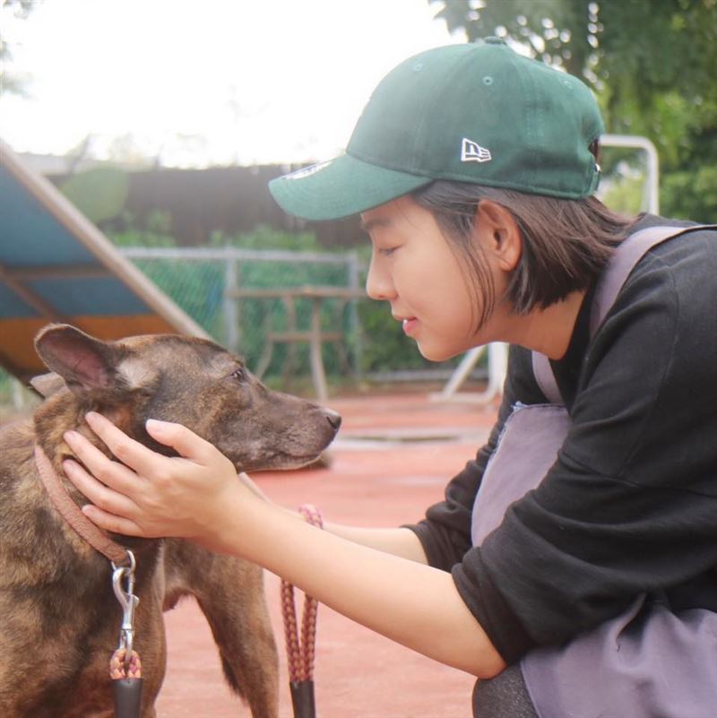 藝人米可白擔心受虐犬安危，發文開戰苗栗縣府。（圖／翻攝自臉書）