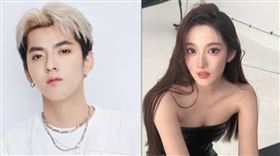 近期傳出都美竹（右）陷害吳亦凡（左）入獄。（圖／翻攝自吳亦凡微博、都美竹小紅書）