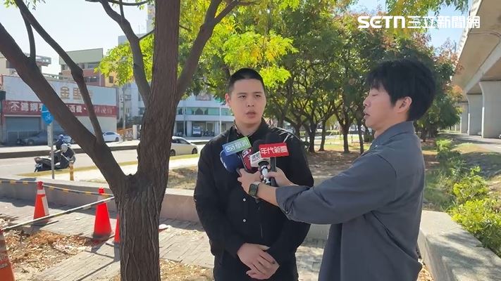 閩南狼陳柏源出現在台中天祥街、東光路附近，面對社群出現揚言獵殺直言表示「我也不穿防彈衣」，更說既然中國說台灣是中國不可分割一部分，「我就去台灣警察局自首，看看台灣警察會不會抓我！」（圖／翻攝畫面）