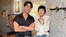 金曲歌后曹雅雯作客前輩羅時豐的YouTube頻道。（圖／大牛比較攬 提供）