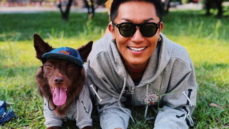 演員張楷奕愛犬失蹤四天，求協尋並懸賞一萬元。（圖／張楷奕提供）