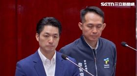 蔣萬安14日上午赴台北市議會報告（圖／翻攝畫面）