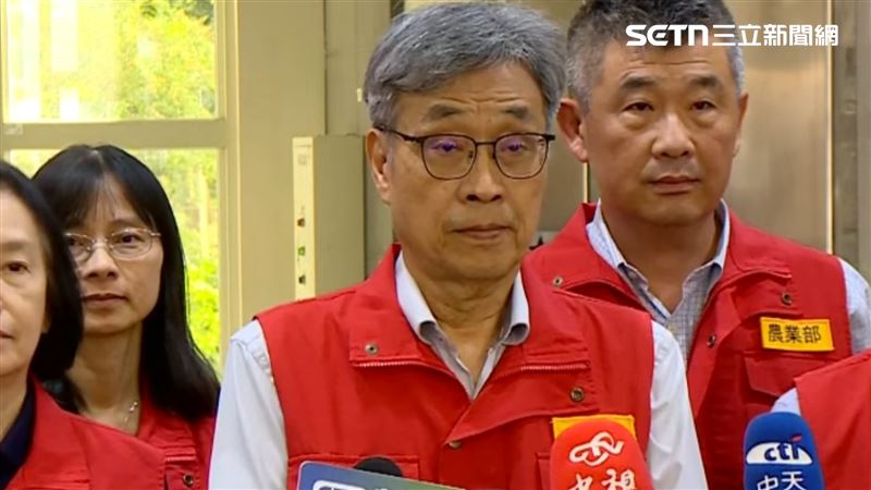 農業部長陳駿季說明解禁後最新情況。（圖／記者李育道攝影）