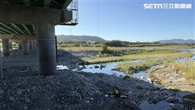 東勢大橋,墜橋,意外,台中,男子,沙洲（圖／翻攝畫面）