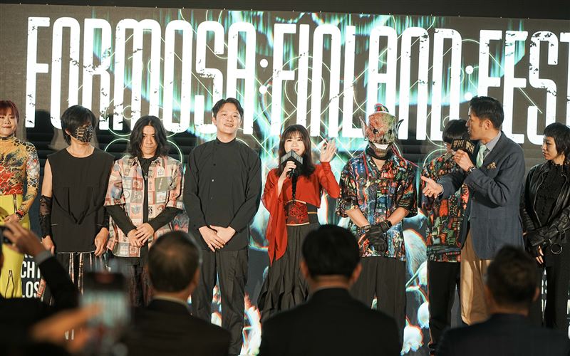 外交新篇章！「F:F:F音樂節」震撼登陸芬蘭 ，化總會率血肉、恆月、閃靈展開史上最高緯度「金屬外交」。（圖／文總提供）