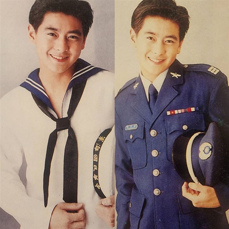 林志穎20歲當紅時當兵心情曝光，體檢後被告知是「甲種體格」超嗨自喊恭喜。（圖／翻攝自《林志穎 大兵日記》）