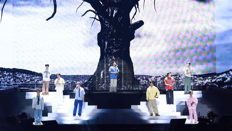 SUPER JUNIOR感性告白，逼哭台灣E.L.F.。（圖／讀者提供）