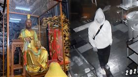 黃偉哲,陳啓村,台南下營,竊賊,金身,神像,生肖,九龍太子宮,國寶,卯兔星君（圖／翻攝自下營九龍太子宮臉書）