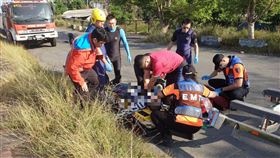 台南,台南市,學甲區,身分,民眾,警消,落水,墜橋,華宗橋（圖／翻攝畫面）