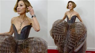 63歲楊紫瓊跑宣傳1造型　網歪樓：滷牛肚