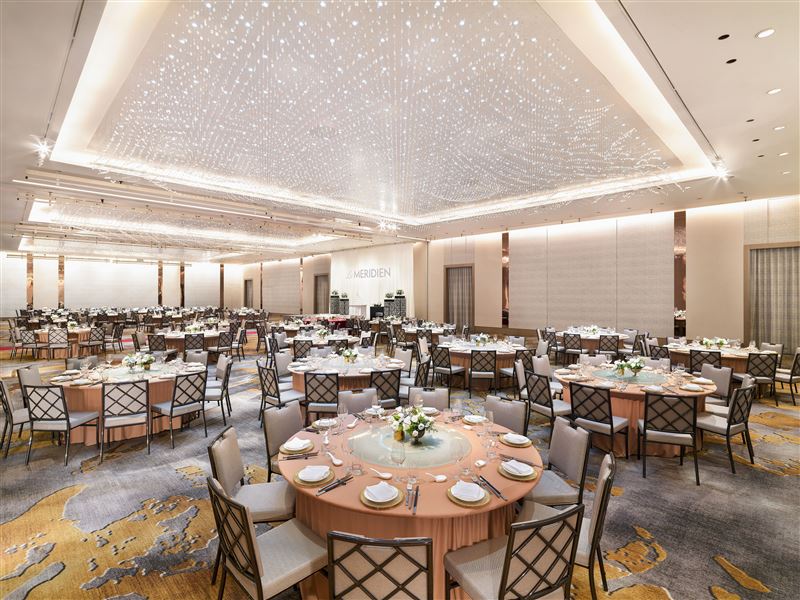 「主廚特選中式桌席」每桌23,800+10%元起，最低3桌開席。(圖／台北寒舍艾美酒店提供)